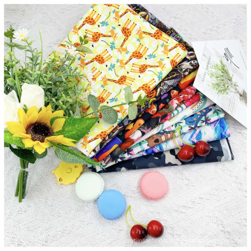 Most Popular Custom Printing Bamboo 100%Polyester Minky Fabric For Blanket NO MOQ